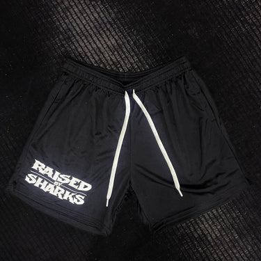 Black Flag Jersey Shorts